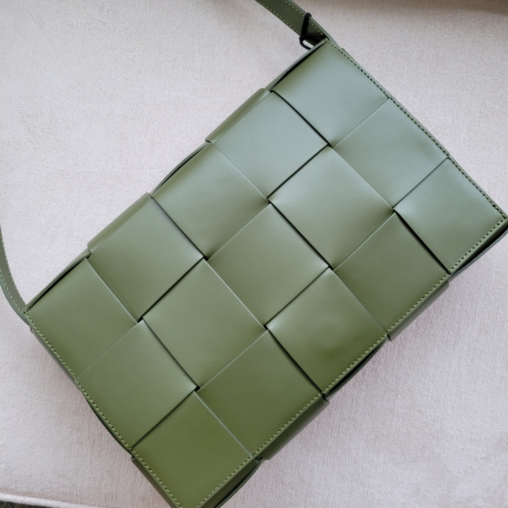 Bottega Venetia Cassette Dupe | Valentina Fiore Leather Bag